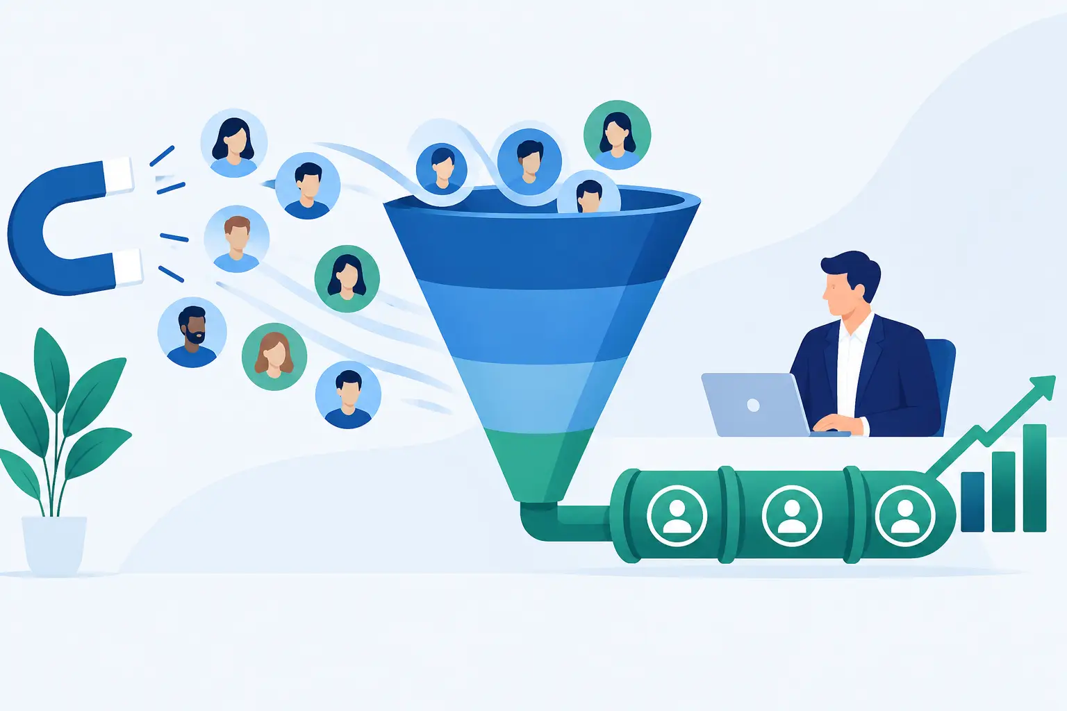 B2B leadgenerering tjenester som fyller pipeline