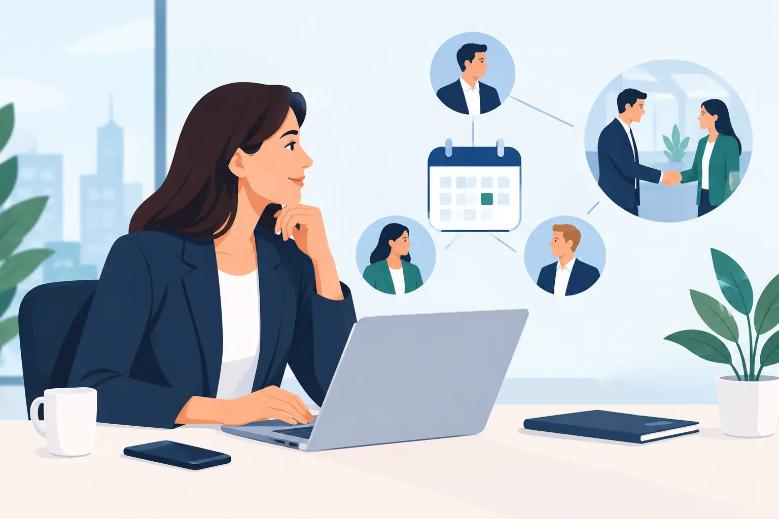 Møtebooking for Key Account Manager som virker